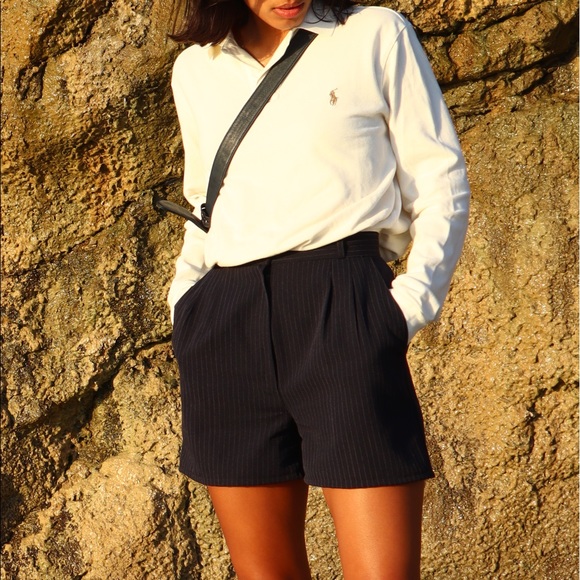 vintage pleated shorts - Picture 2 of 4